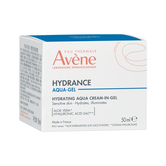 Avène Hydrance Aqua-Gel Pele Seca e Desidratada 50 ml