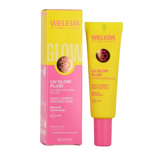 Weleda UV Glow Fluido Cuidado Diário & Proteção SPF30 30 ml