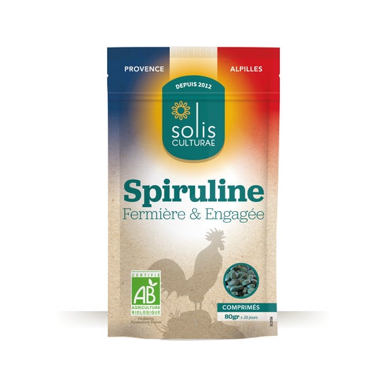 Solis Culturae Spirulina em Comprimidos 80g