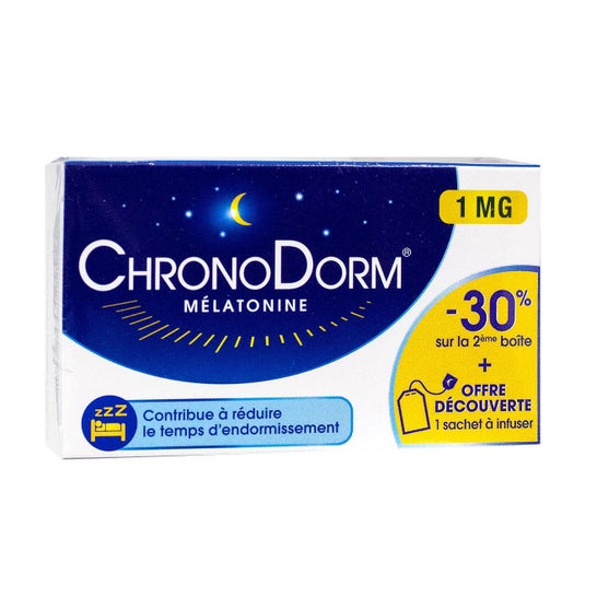 ChronoDorm Melatonina 1mg 2x30comp
