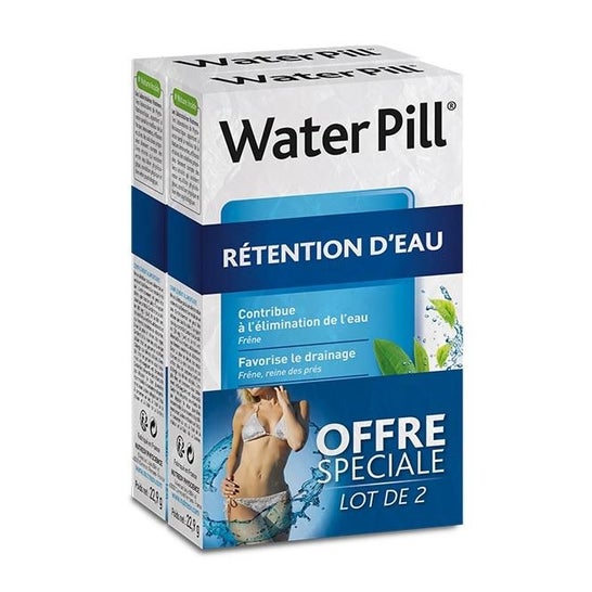 Nutreov Water Pill Rtention d'Eau 30 comprims lote de 2