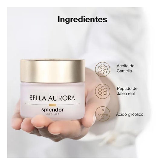 Bella Aurora Splendor10 tratamento anti-envelhecimento noturno 50ml Bella Aurora Splendor10 tratamento anti-envelhecimento noturno 50ml