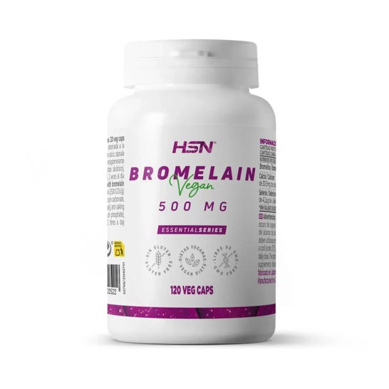 HSN Bromelina 500mg 120vcaps