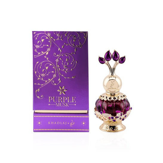 Khadlaj Purple Musk Óleo de Perfume 20ml