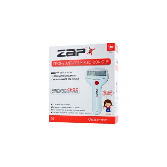 Zap Z100 piolhos pente eletrônico anti-piolho 1ud