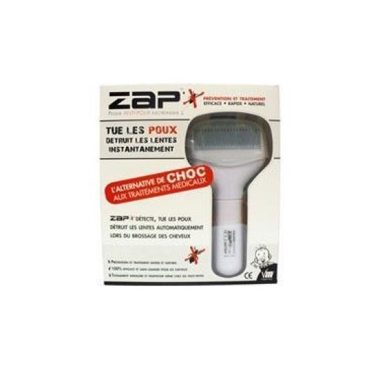 Zap Z100 piolhos pente eletrônico anti-piolho 1ud Zap Z100 piolhos pente eletrônico anti-piolho 1ud