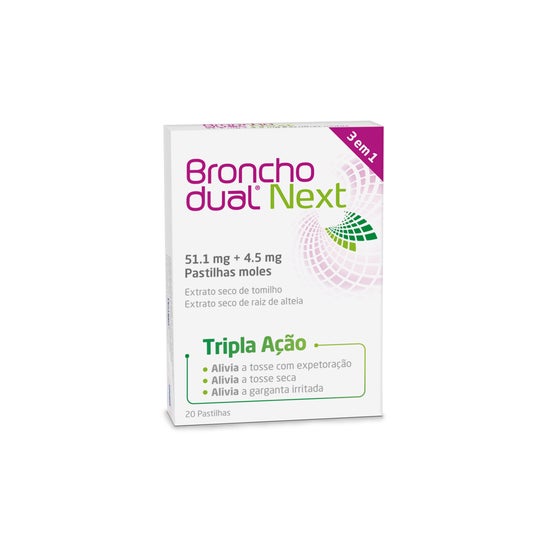Bronchodual Next 51.1mg + 4.5mg 20comp