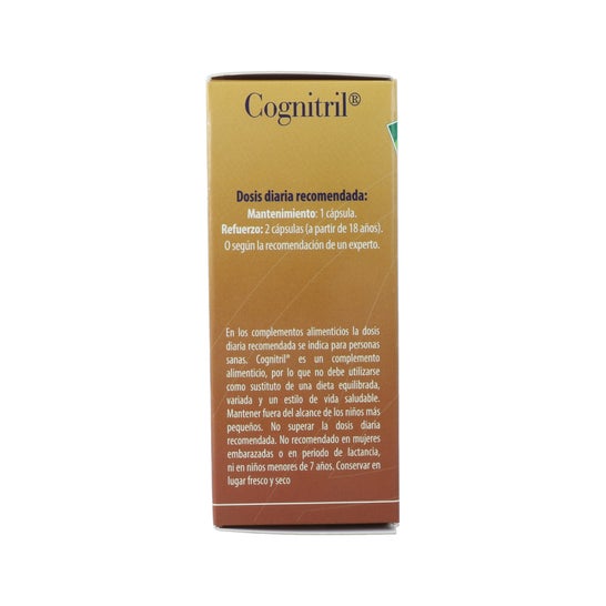 100% Natural Cognitril 60 cápsulas