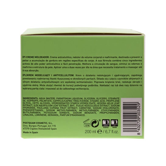 Postquam creme modelador corporal 200ml