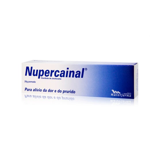 Materfarma Nupercainal Cinchocaína 10mg/g Pomada 20g