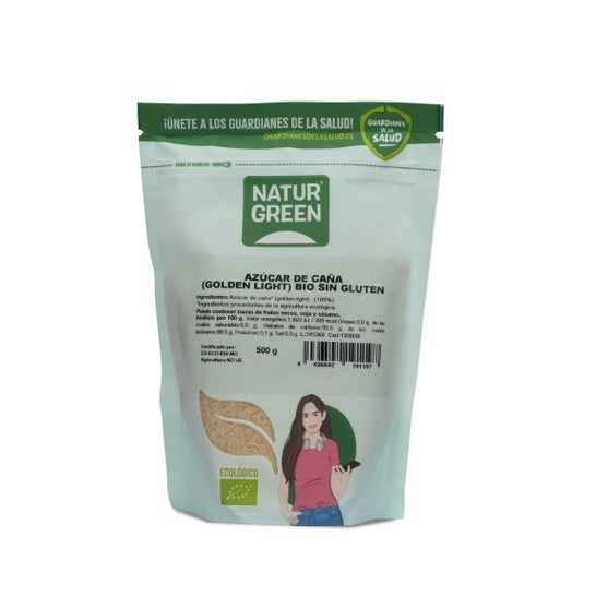 Açúcar de cana orgânico Naturgreen (Golden Light) 500g