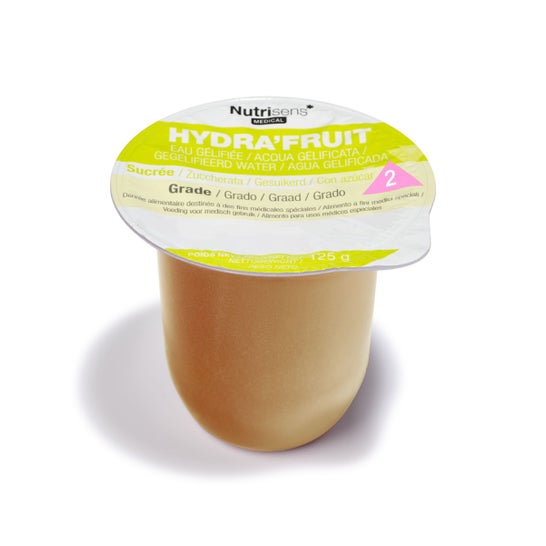 Nutrisens Hydra Fruit Agua Gelificada Edulcorada Limón 24x125g