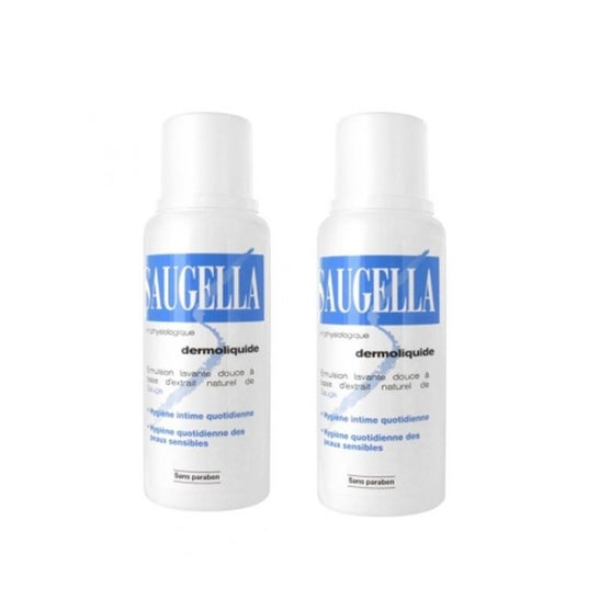Saugella Dermoliquid Washing Emulsion 2 X 250Ml