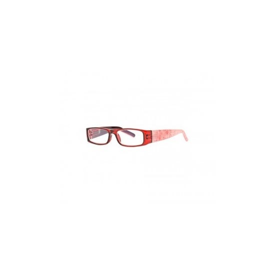Nordic Vision model Orebro cor vermelho dioptria +2