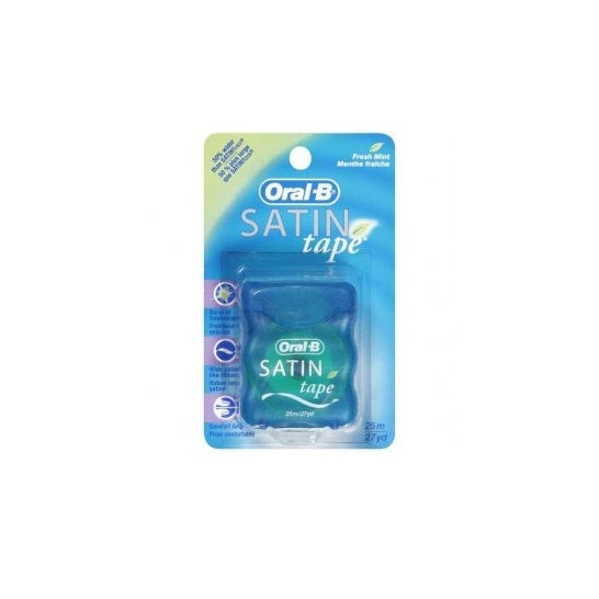 Oral-B Satin Tape Fluor fita dentária menta 25m 1ud