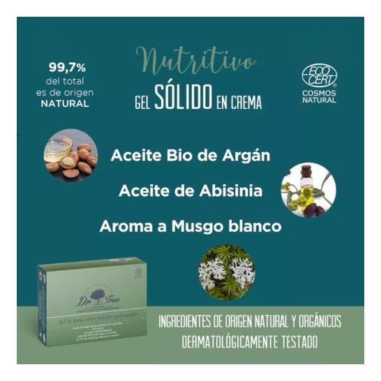 Dr. Tree Gel de Banho Sólido Nutritivo 120g Dr. Tree Gel de Banho Sólido Nutritivo 120g