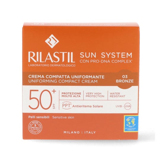 Rilastil Sun System 50+ Bronze Compacto 10g Rilastil Sun System 50+ Bronze Compacto 10g