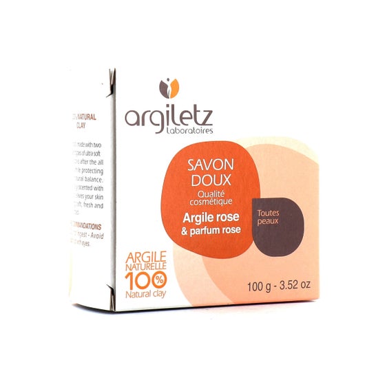 Argiletz Sabonete Suavizante Sabonete Rosa Perfume Argiletz Argiletz 100g