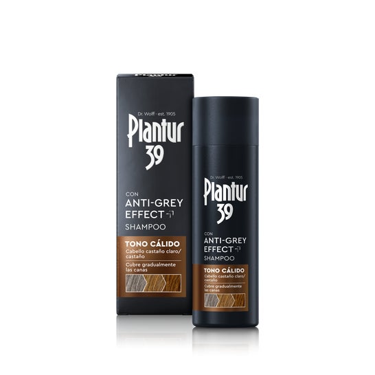 Plantur39 Anti Grey Effect Champô Tom Quente 200ml