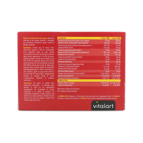 Vitalart Circulation Light Legs 60comp