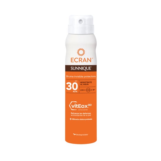 Ecran Sunnique Protection Aerosol Spray Aerossol Fps30 75ml