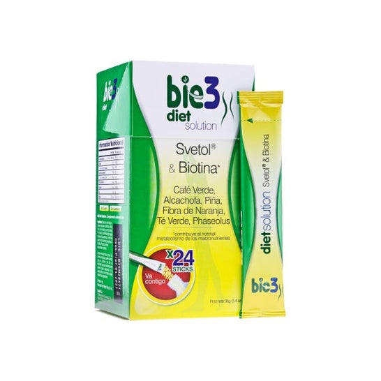 Bio3 Diet Solution Svetol e Biotin 24 sticks x 4gr