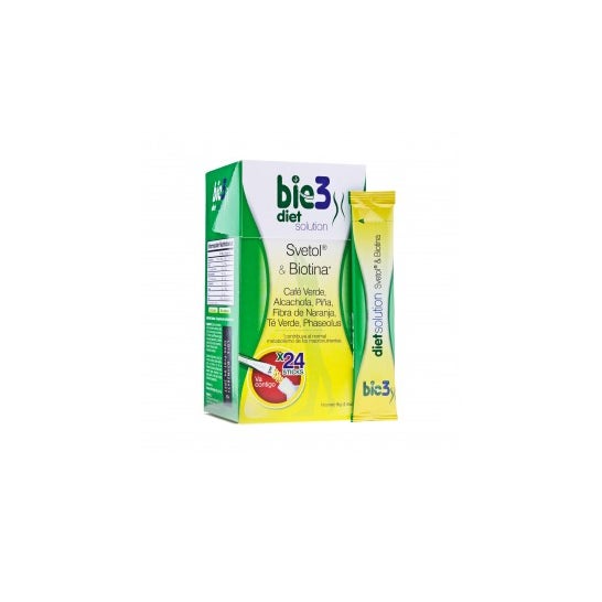 Bio3 Diet Solution Svetol e Biotin 24 sticks x 4gr