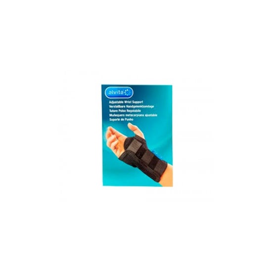 Pulseira metacarpal ajustável de Alvita T-1 1ud