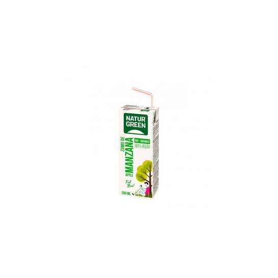 Sumo De Maçã Orgânico Naturgreen 200 Ml