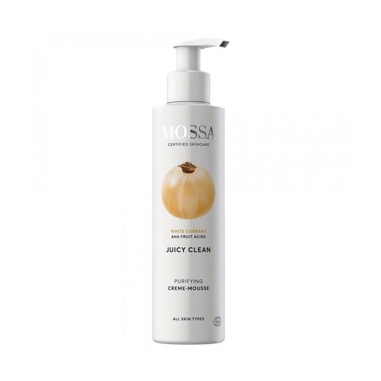 Mossa Juicy Clean White Currant Purifying Creme-Mousse 190ml