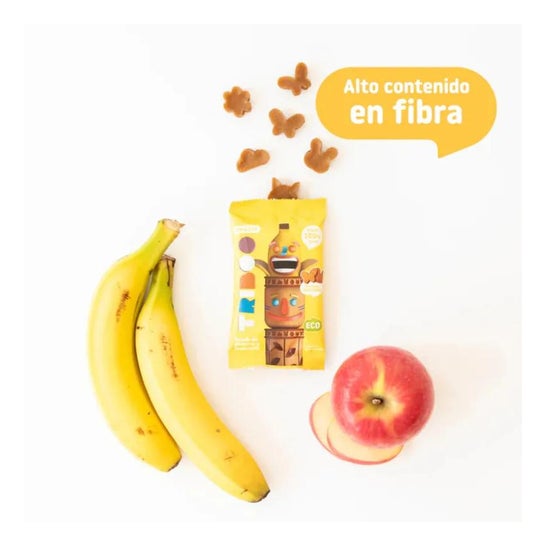 Smileat Snack Plátano Manzana Eco 25g Smileat Snack Plátano Manzana Eco 25g