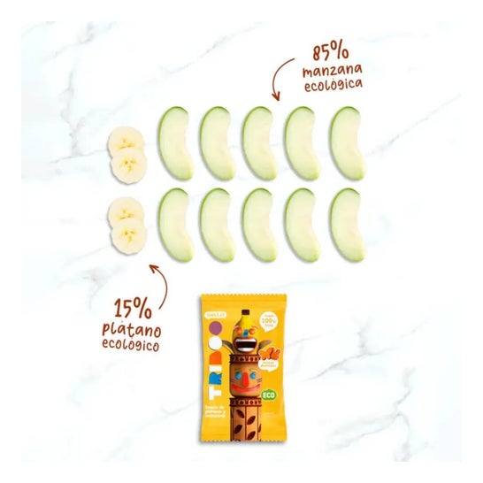 Smileat Snack Plátano Manzana Eco 25g Smileat Snack Plátano Manzana Eco 25g