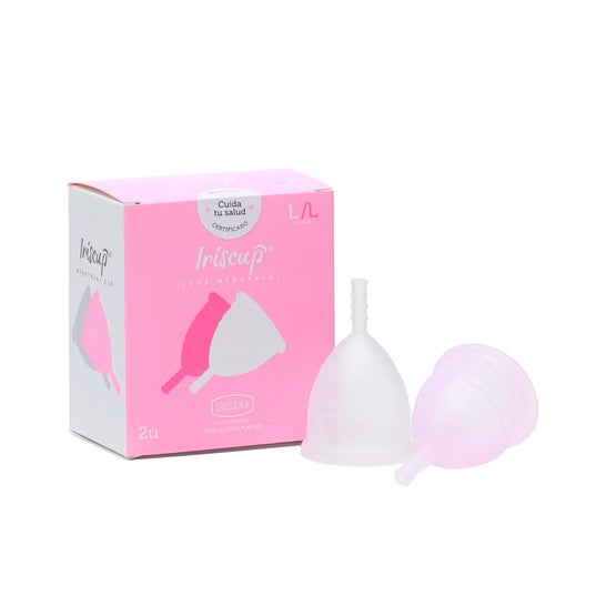 Irisana Iriscup Menstrual Cup Iriscup T-L 2 unidades