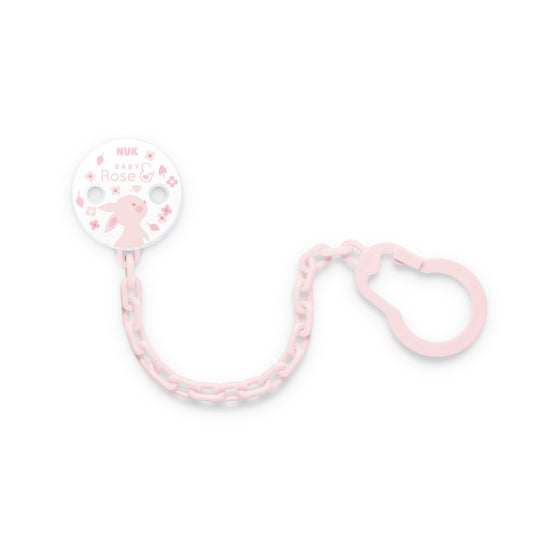 Nuk clip de chupetas com corrente 1ud