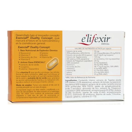 E'lifexir® Cinnamon skin essence 40caps E'lifexir® Cinnamon skin essence 40caps