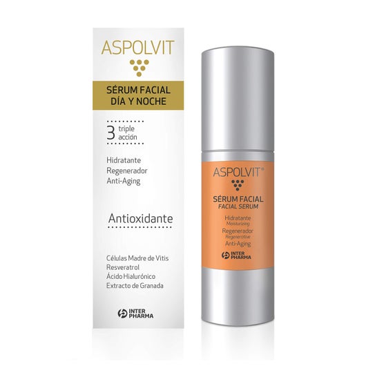 Soro facial antioxidante Aspolvit 30ml