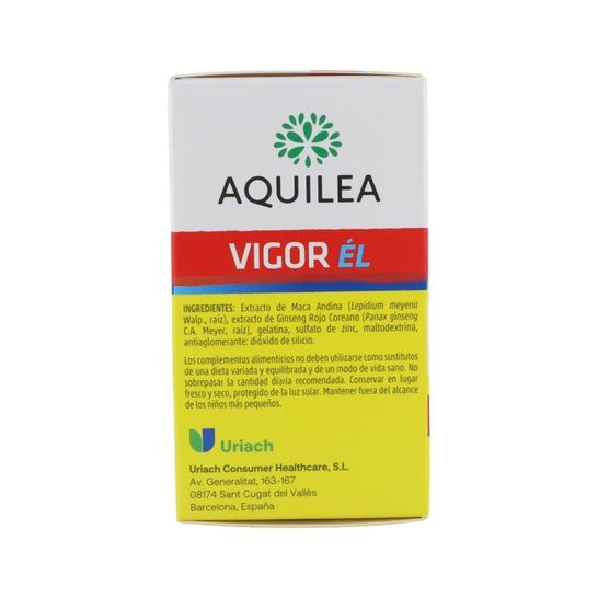 Yarrow Vigor Him Andean Maca e Ginseng 60caps