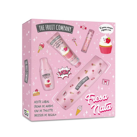 The Fruit Company Strawberry And Cream Gift Set