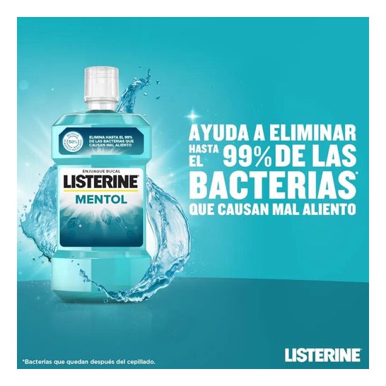 Listerine Mentol Mouthwash Pack 500+250ml Listerine Mentol Mouthwash Pack 500+250ml
