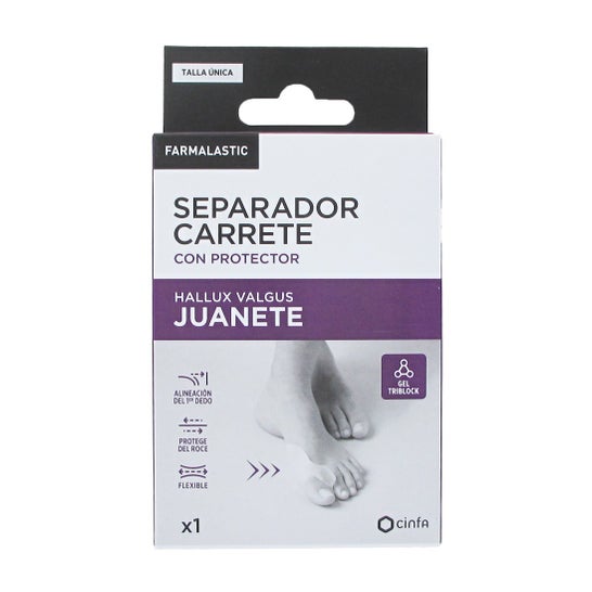 Farmalastic Separador Carrete con Protector Juanete TU 1 ud