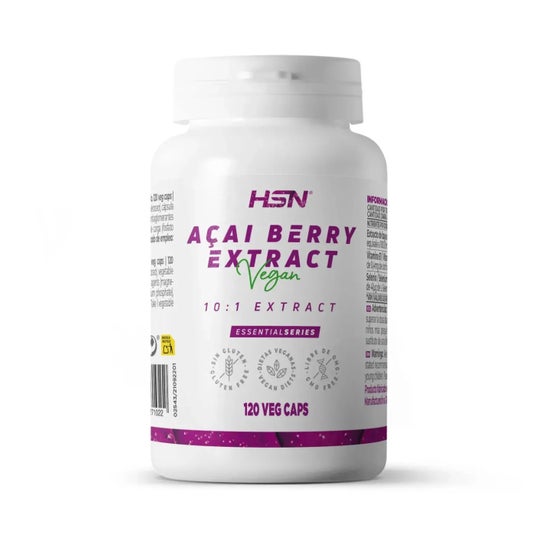 HSN Extracto de Acai Berry 10:1 500mg 120vcaps