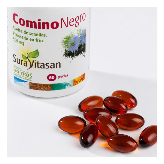 Sura Vitasan Cominho Negro 500mg 60 Pérolas