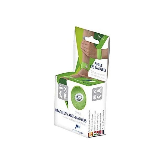 Pulseiras Anti-Náusea Pharmavoyage Verde Pequeno