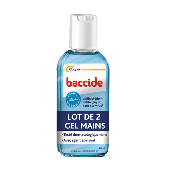 Baccidee Hand Gel Azul 2x100ml