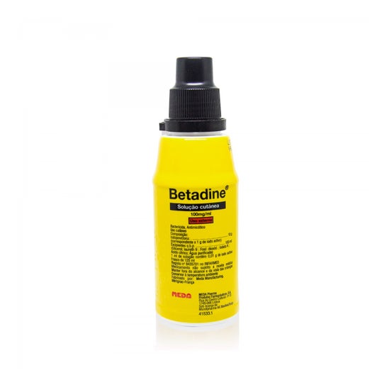 Betadine Solução Cutânea Bactericida 100mg/ml 125ml