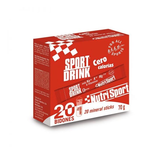 Nutrisport Sport Drink Zero Calorias 20 Sticks