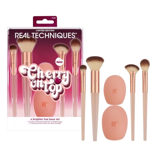 Real Techniques Cherry On Top A Brighter Hue Base Set 6 Unidades