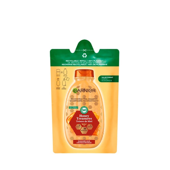 Garnier Ultra Suave Tesouros de Mel Shampoo Recarga 250ml