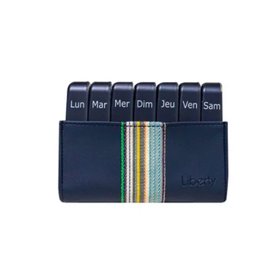 Caixa de comprimidos Pilbox Liberty Modular Weekbook 7 Dias