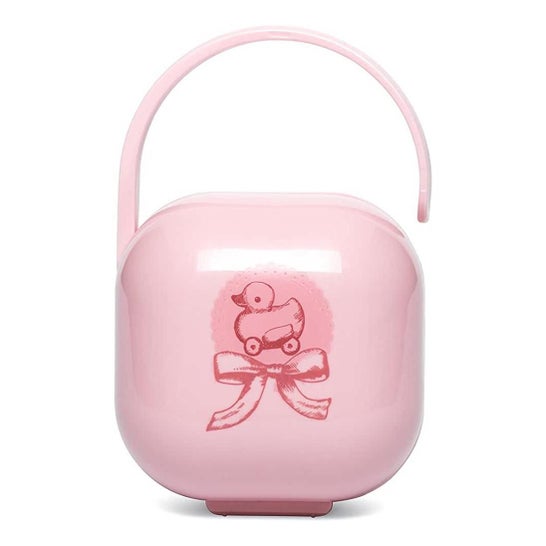Suavinex Portachupetes Rosa 1ud